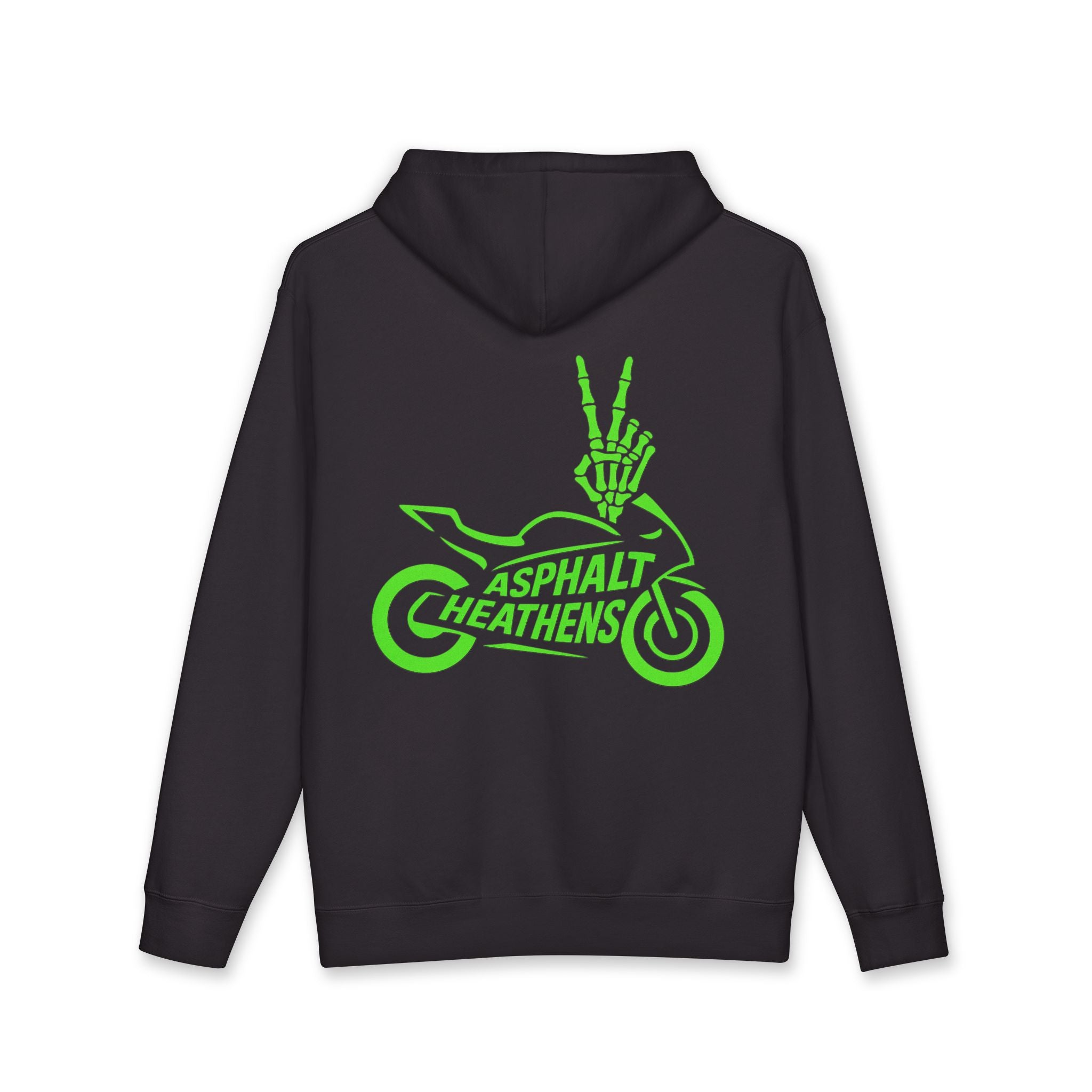 Asphaltheathens Logo Hoodie Peace sign edition heavyweight