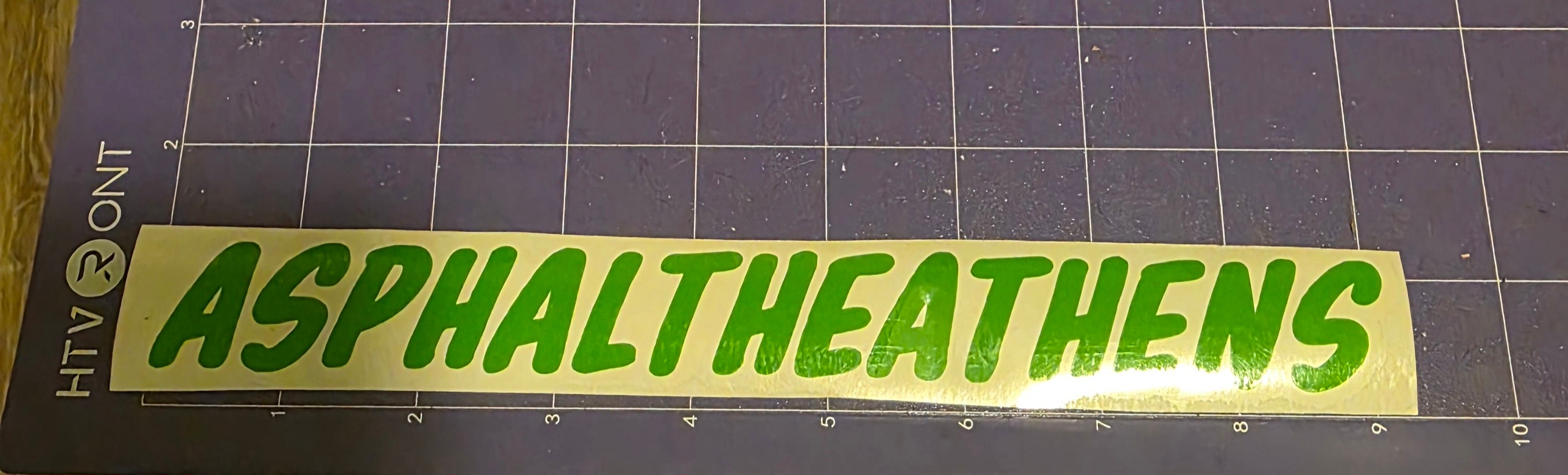 ASPHALTHEATHENS Vinyl Decal