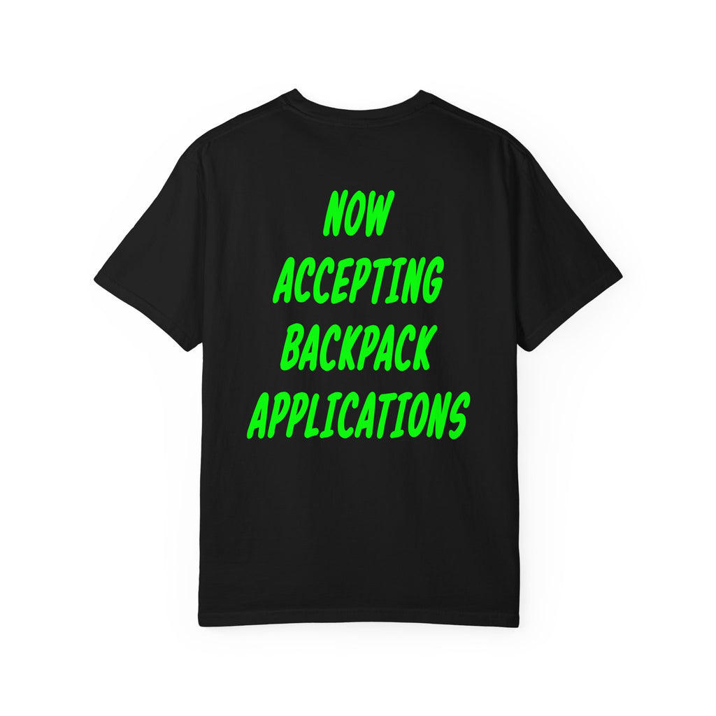 Now Accepting Backpack Applications Premium Tee