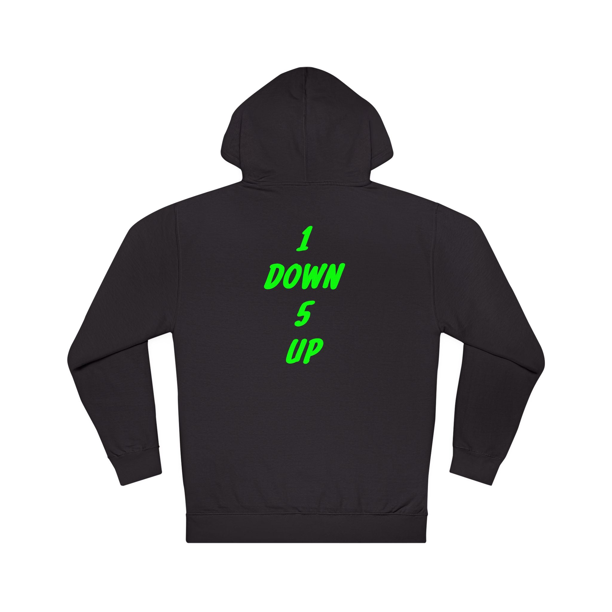 1 down 5 up midweight hoodie